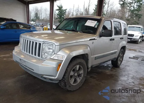 2008 Jeep Liberty Sport from USA, damaged, VIN 1J8GN28K48W218025
